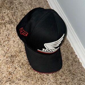 Fox Black and Red Men's Hat
